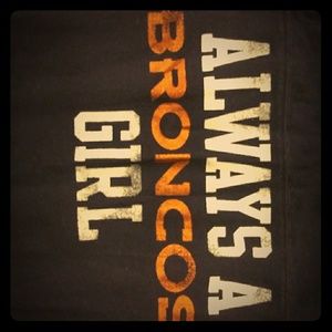 Pink with 5th & ocean NFL BRONCOS LONG SLEEVE